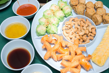 appetizer or first course , Thai food