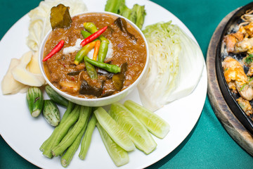 preserved vegetables ,thai food