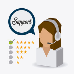 Customer service design.