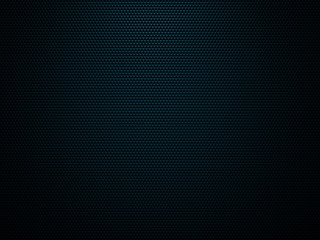 Blue carbon structure background - 3D hexagon geometric structure pattern