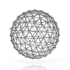 3D globalization concept - network