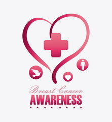 Breast cancer design.