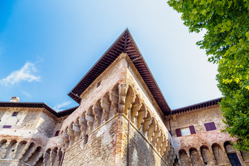 Sharp edges of Castle of the Captain of Artillery