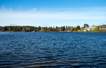 Canada,Quebec, St Alexis Des Montes, the St Alexis lake