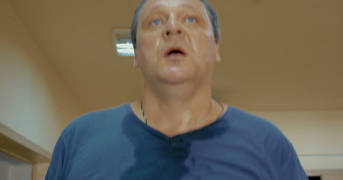 It's hard, but he has to finish the training