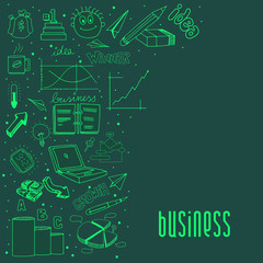 Creative business infographic elements.