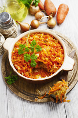 Fish with vegetables