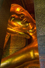 Big Golden Reclining Buddha,Thailand