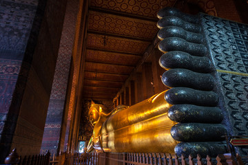 Big Golden Reclining Buddha,Thailand