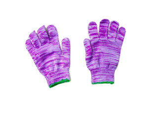 purple glove
