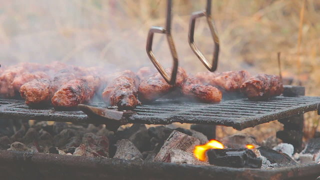 barbecue, barbeque, bbq, beef, cevap, charcoal, closeup, cook, cooking, fire, flame, food, grease, grid, grill, grilled, grilling, heat, hot, kebab, meal, meat, picnic, pork, smoke, steak, summer