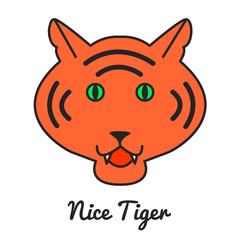 Tiger logo or icon