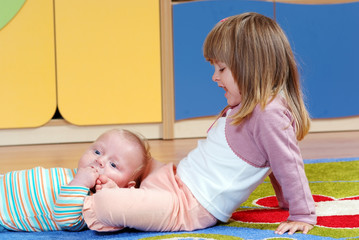 Children in nursery