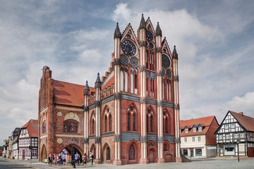 Fototapeta premium Rathaus Tangermünde