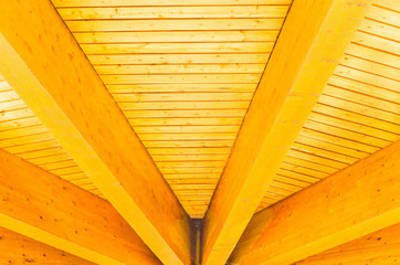 Holz Dachstuhlkonstruktion