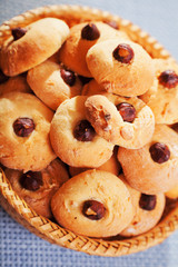 Cookies with almonds