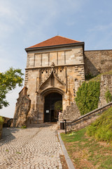 Fototapeta premium Sigismund Gate (XV c.) of Bratislava Castle, Slovakia