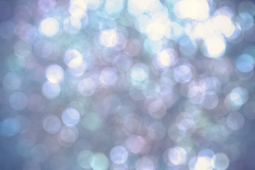 Fototapeta premium blue bokeh abstract light backgrounds