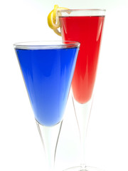 Cocktails Collection - Champagne Blues and Kir Royale