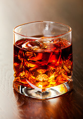 Cocktails collection - Whisky on the rocks