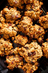 Homemade musli cookies