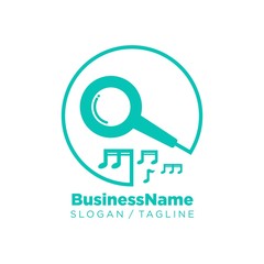 Search vector logo icon