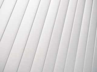 Obraz premium Silver slat background angled up right, Melbourne 2015