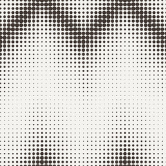 Vector seamless minimalistic monochrome geometrical pattern of dots