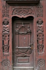 Old door in Transylvania, Romania