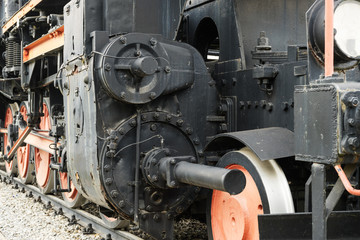 Historische Dampflokomotive