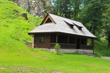 Fototapeta na wymiar Traditional house in Transylvania, Romania