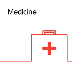 Medicine icon, logo, concept