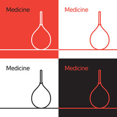 Medicine icon, logo, concept