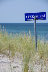 Schild FKK