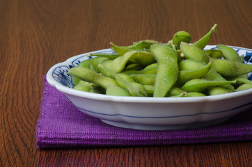 japanese cuisine. japanese soybean on the background