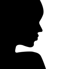face silhouette