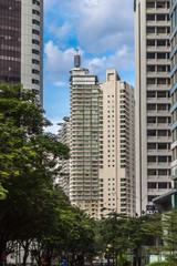 Obraz premium modern city block in the center of Kuala Lumpur