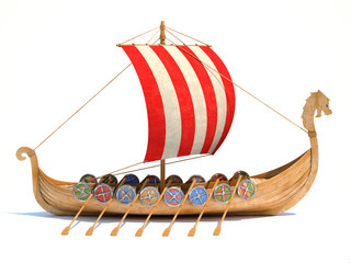 Obraz premium Viking ship