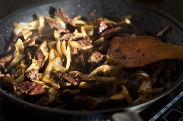 Liver baked