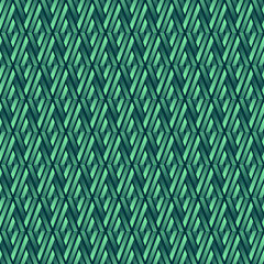 Seamless Green Geometric Pattern