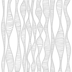 Seamless abstract background of wavy lines.