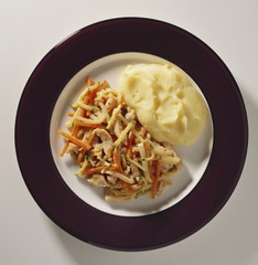 Turkey Stew with Mustard Sauce