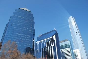 The Costanera Tower in Chile. The tallest building in latin america