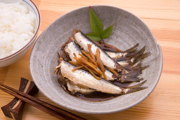 鰯の生姜煮