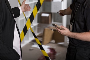 Murder or crime scene