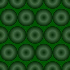 Green optical illusion pattern