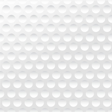 White background texture of a golf ball