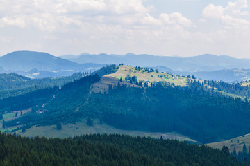 Montenegrin ridge in Carpathians