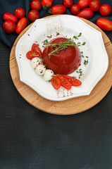 Tomato Jelly With Mozzarella