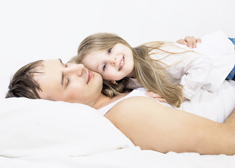 father and daughter